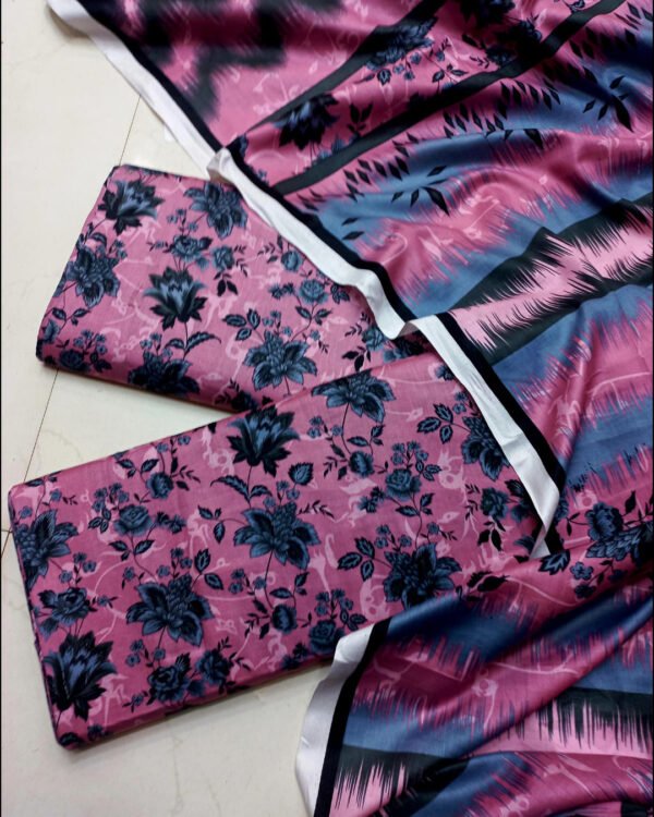 Kasturi 3pes lawn Suit Unstitched