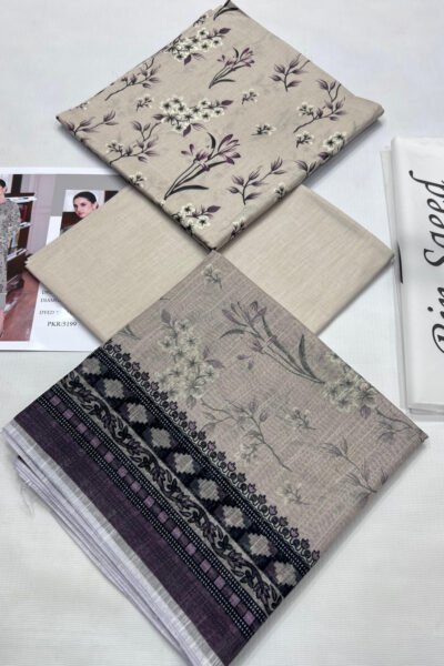 Bin Saeed AIRJET LAWN DIGITAL PRINT  VOLUME 3Pc