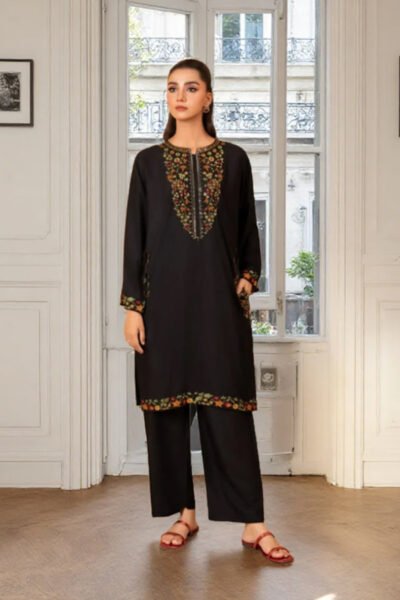 Black Pocket 2 Piece Top & Bottom