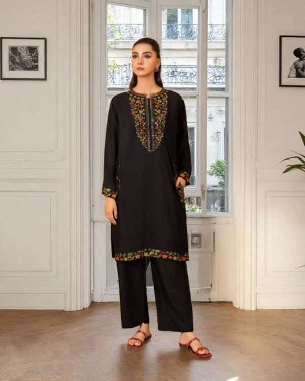Black Pocket 2 Piece Top & Bottom