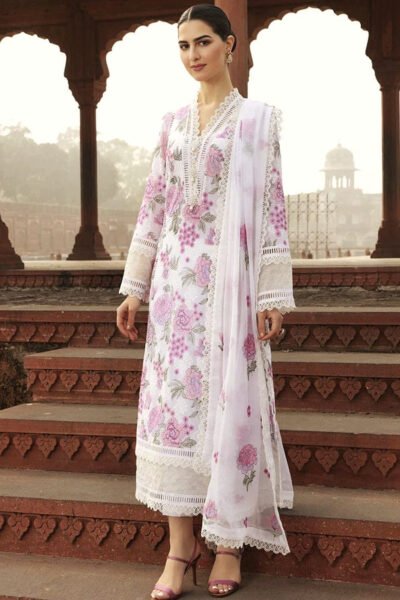 Embroidered Luxury Cotton Unstitched 3pc